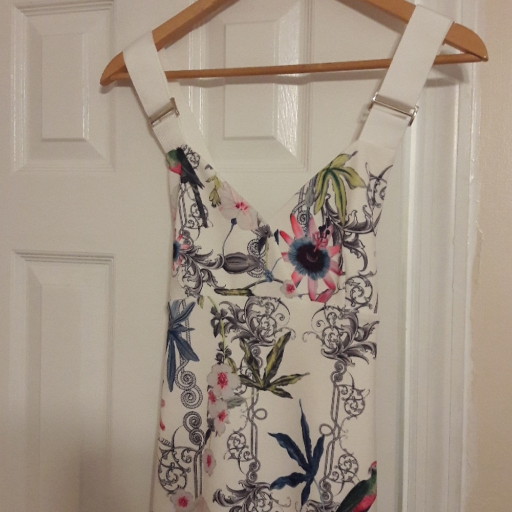 Ted Baker passion flower dress.